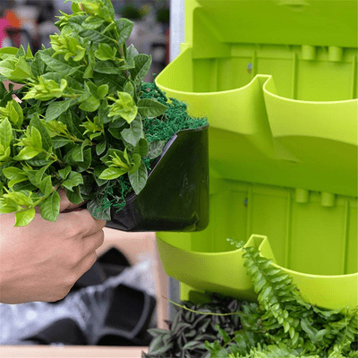 Jardinière Murale - GardenWallPlanter™ - Vert - Oasis Citadin
