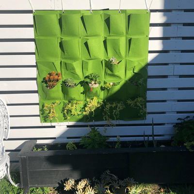 Jardin Vertical - PocketsWallPlanter™ - Vert - Oasis Citadin