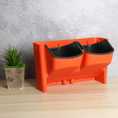 Jardinière Murale - GardenWallPlanter™ - Rouge - Oasis Citadin