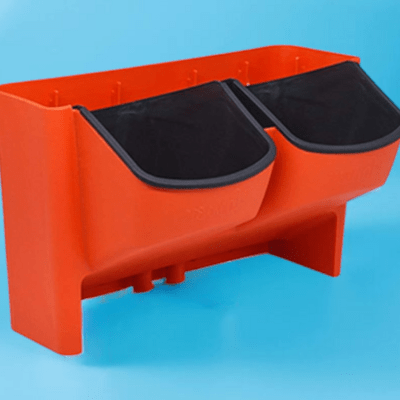 Jardinière Murale - GardenWallPlanter™ - Rouge - Oasis Citadin