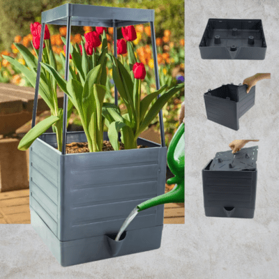 Jardinière Treillis - TrellisSquarePlanter™ - Oasis Citadin