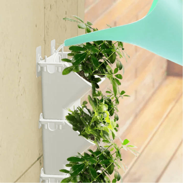 Pot de Fleurs - VerticalGardenFlowerPot™ - Blanc - Oasis Citadin