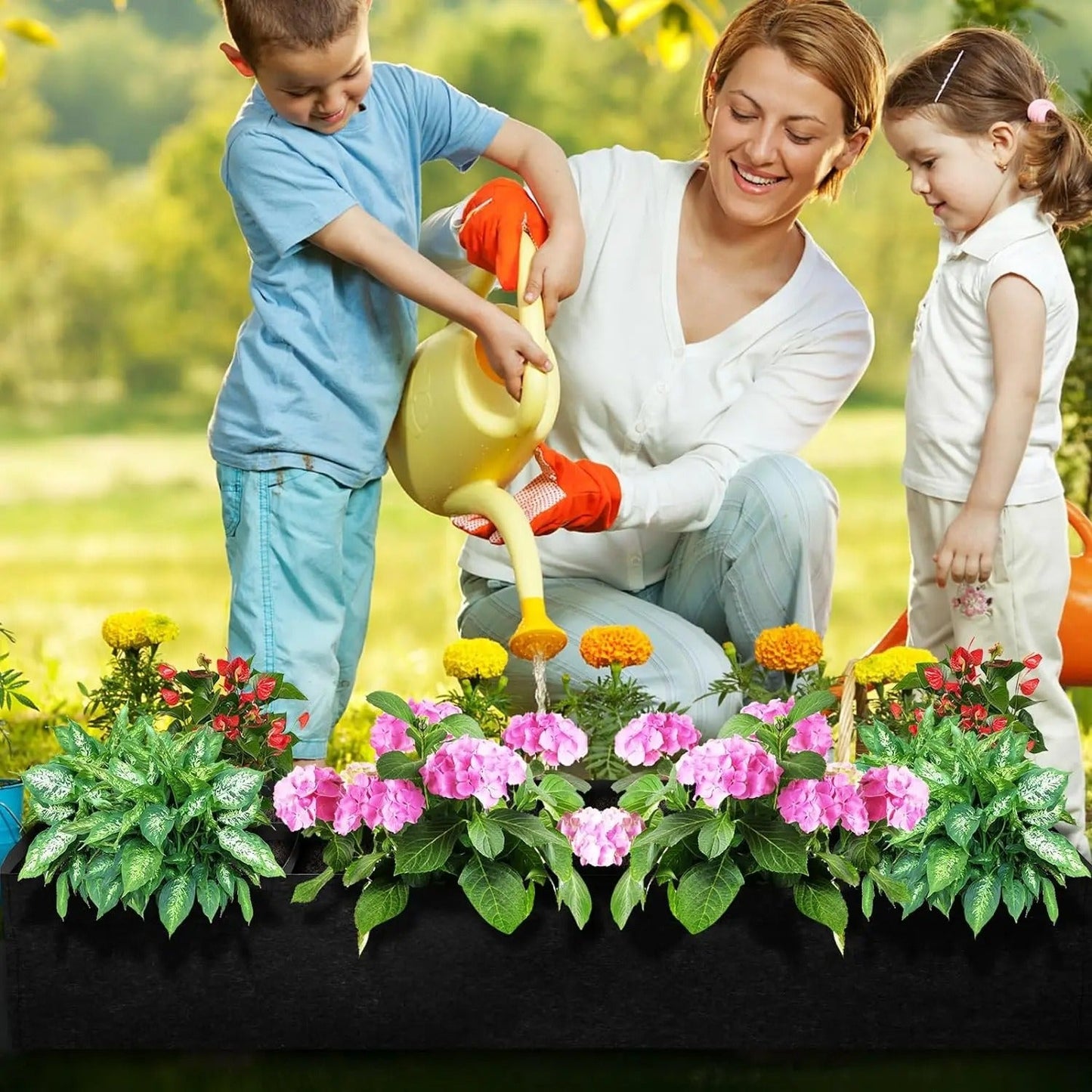 Sac de Plantation - GardenPlantingBag™ - 4 poches - Oasis Citadin