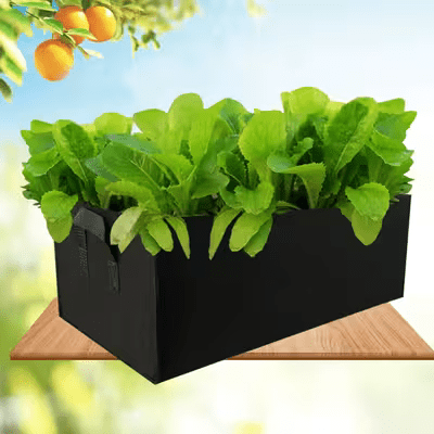 Sac de Plantation - SquareGrowPlanter™ - Noir - Oasis Citadin
