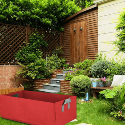 Sac de Plantation - SquareGrowPlanter™ - Rouge - Oasis Citadin