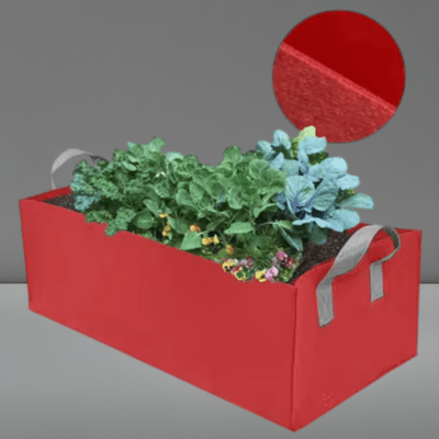 Sac de Plantation - SquareGrowPlanter™ - Rouge - Oasis Citadin